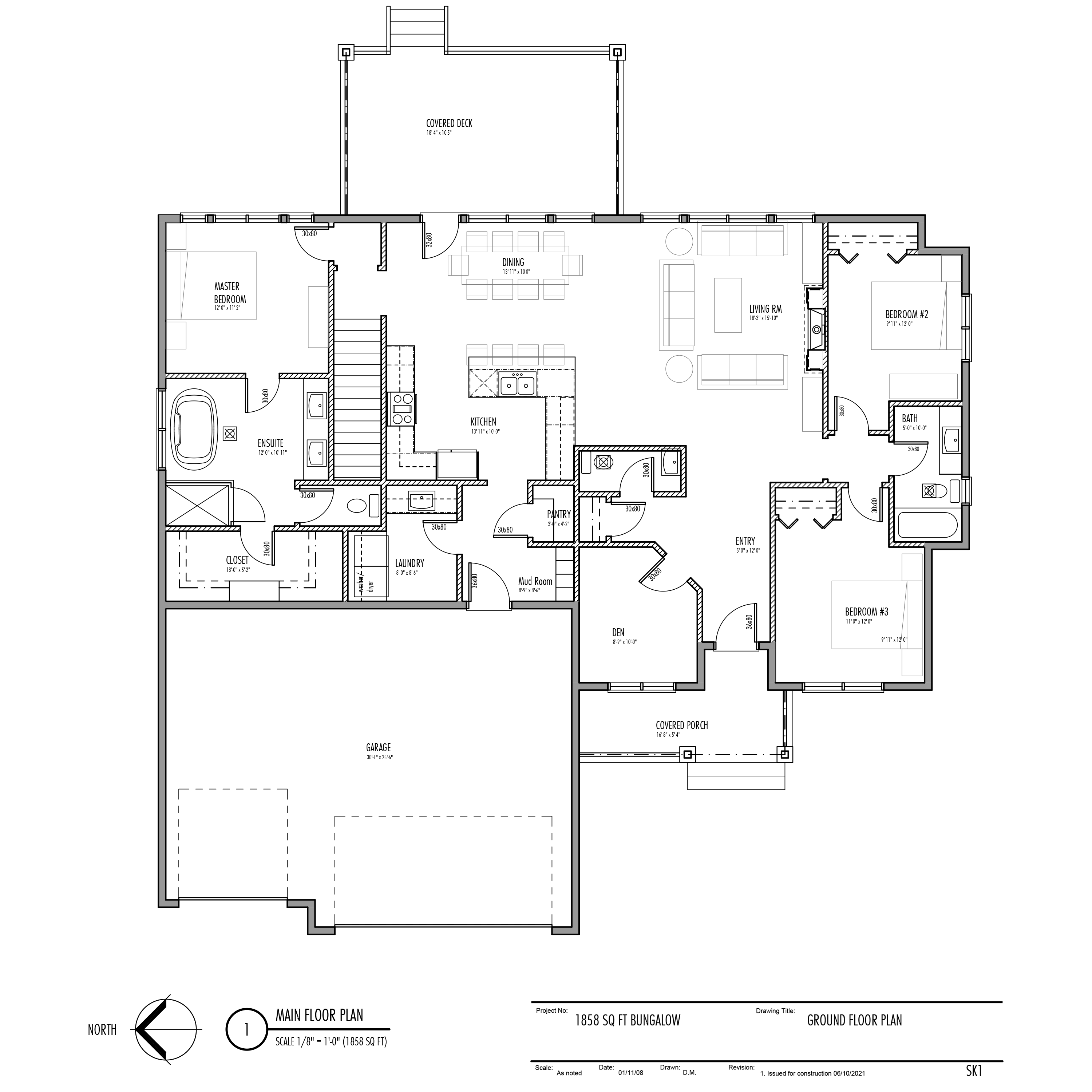 The Golden Floor Plans – Main Floor